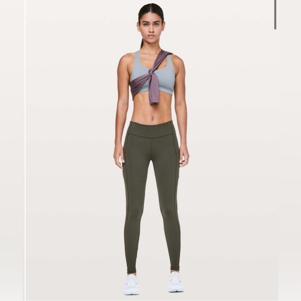 Lululemon Speed Up Tight *Full-On Luxtreme 28"
Dark Olive (Second Release)Size 4